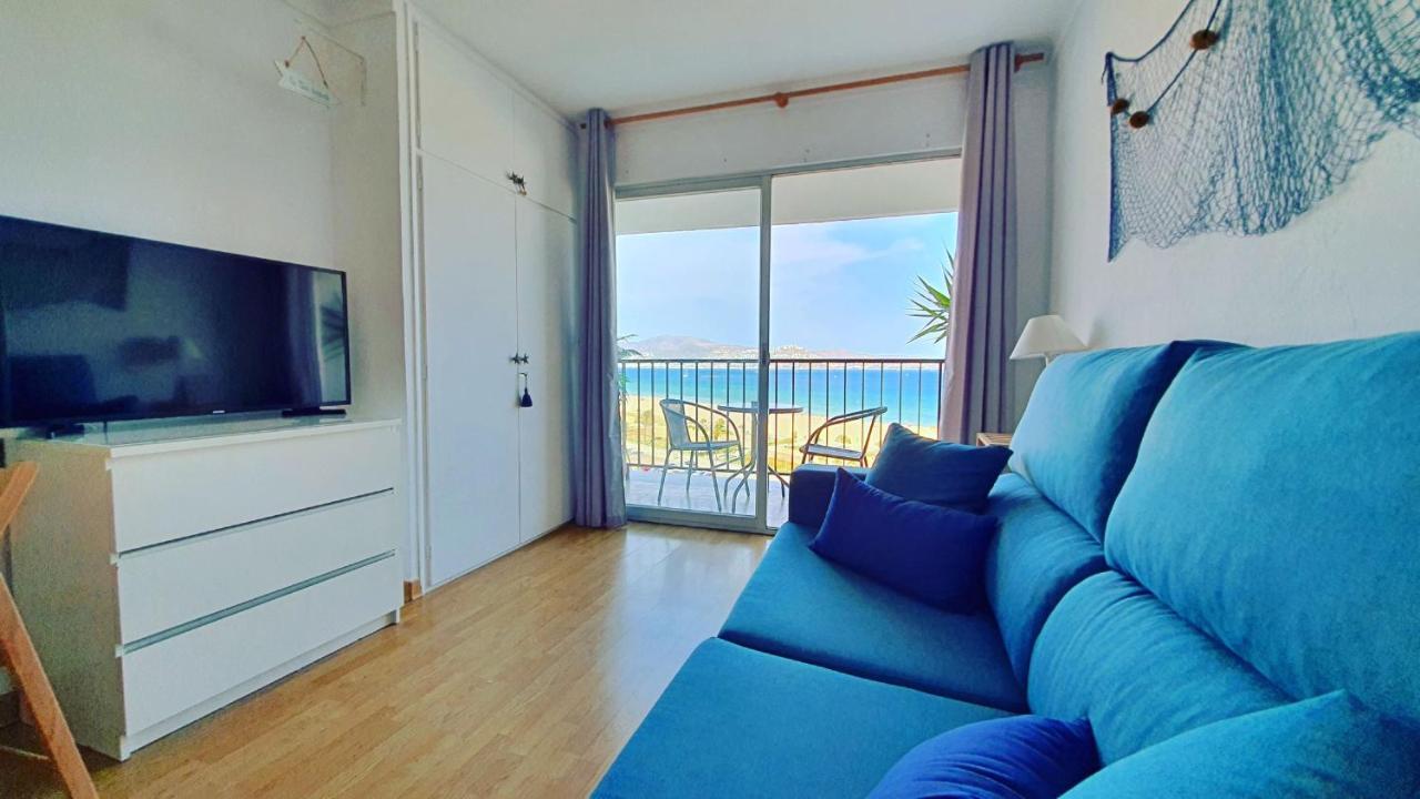 Cozy Beach-Front Studio With Amazing Sea View Ampuriabrava Exterior foto